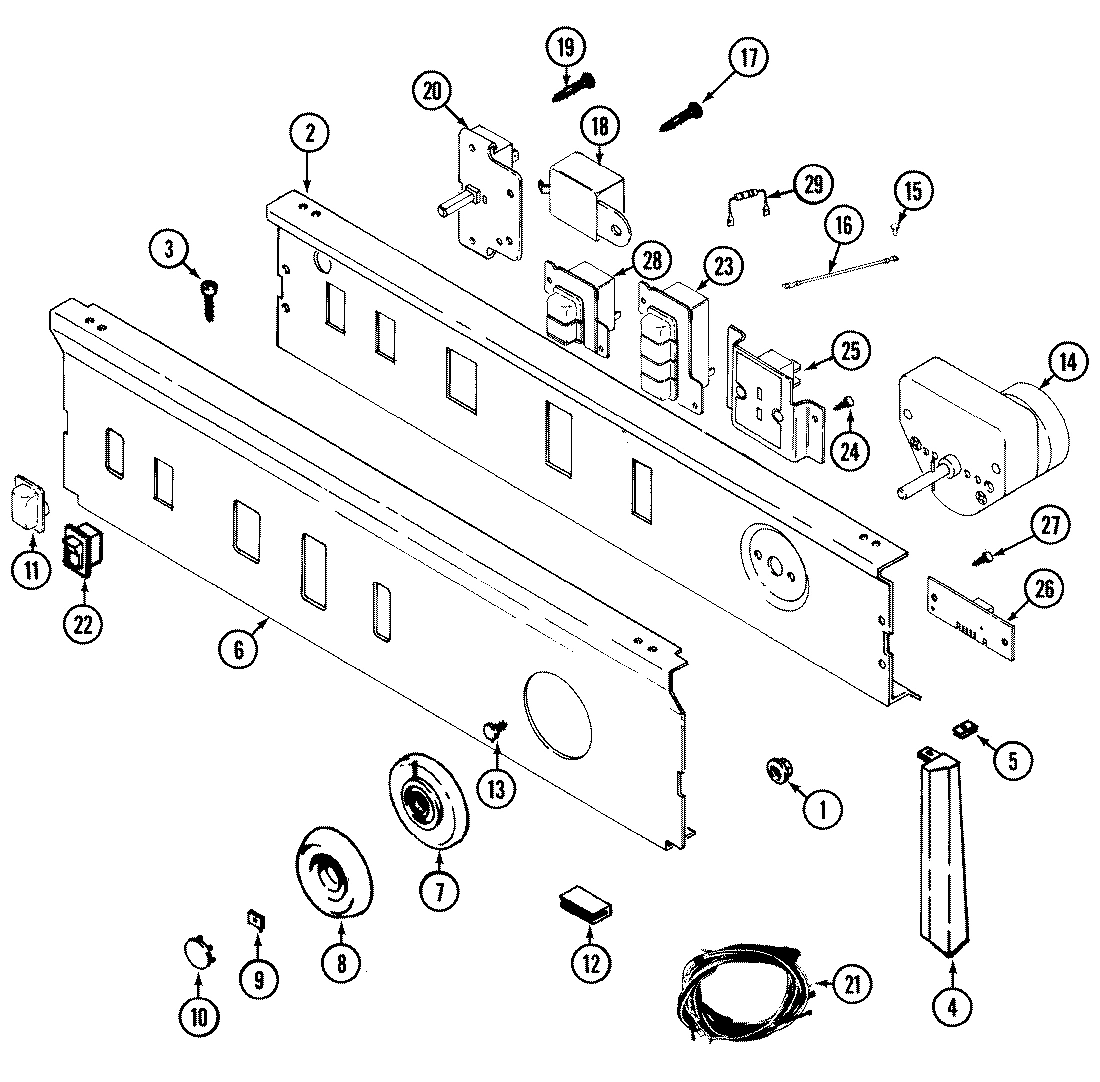 03 - CONTROL PANEL (LDE8824ACM & LDG8824AAM)