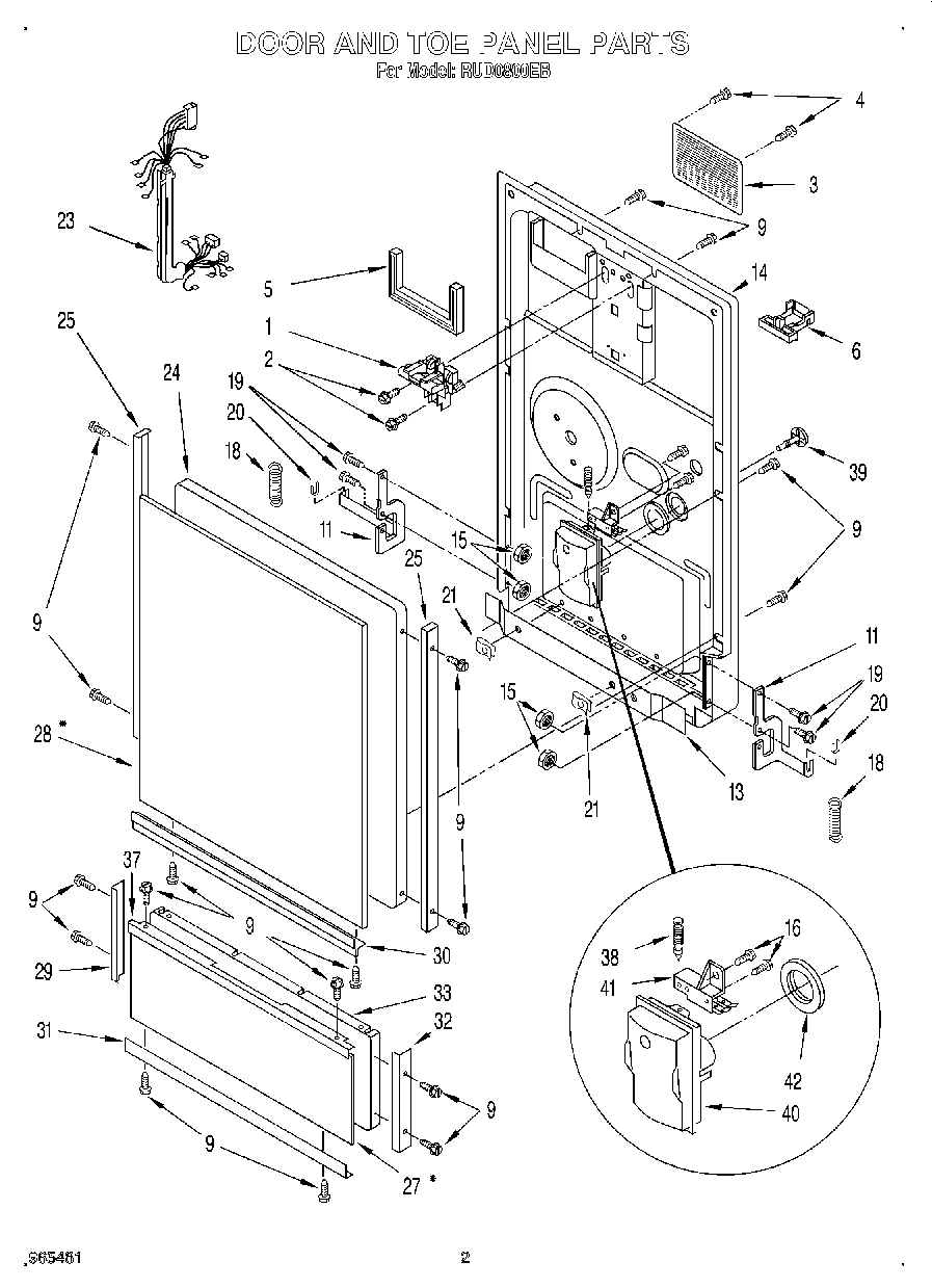 02 - DOOR AND TOE PANEL