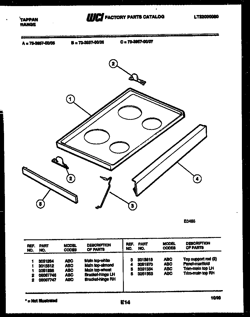 03 - COOKTOP PARTS