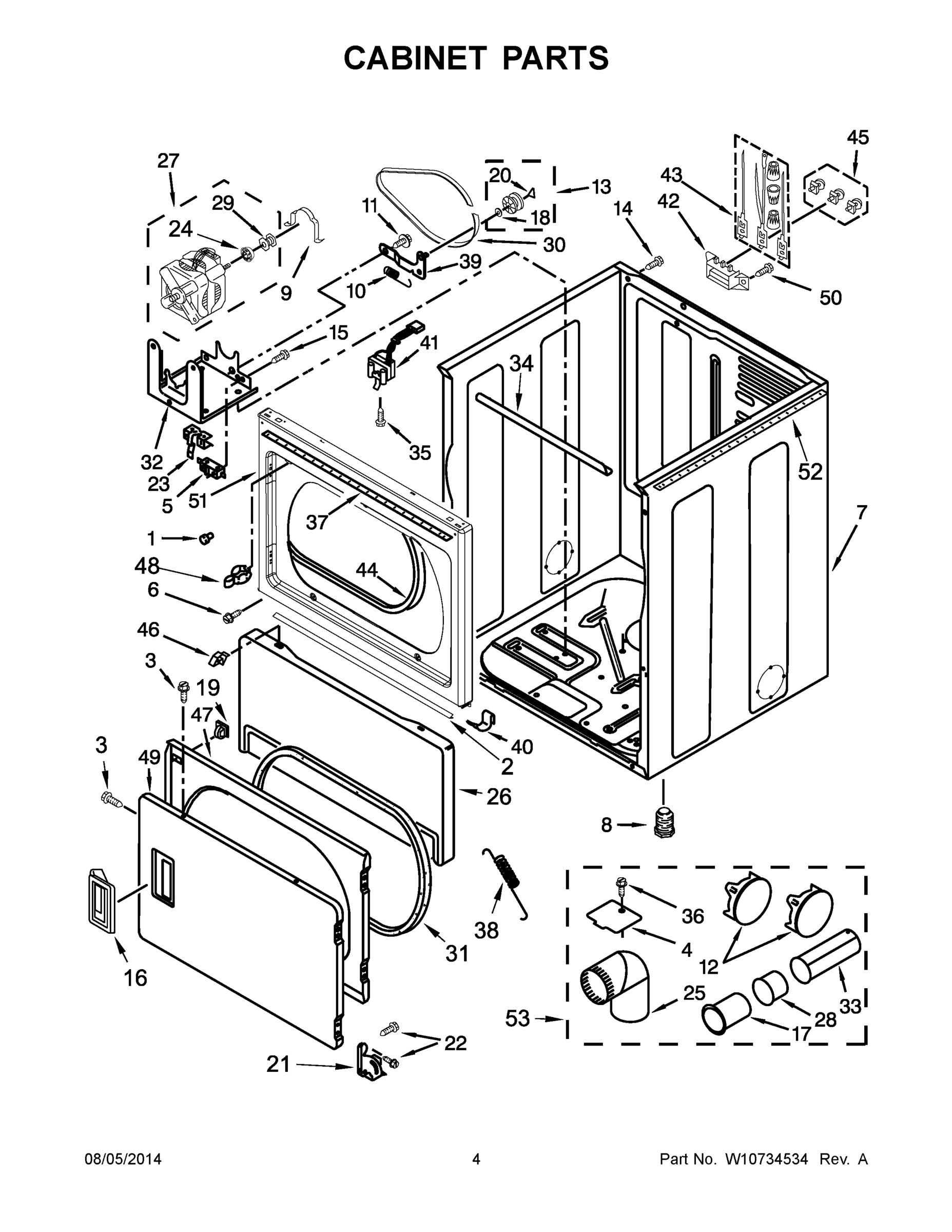 03 - CABINET PARTS