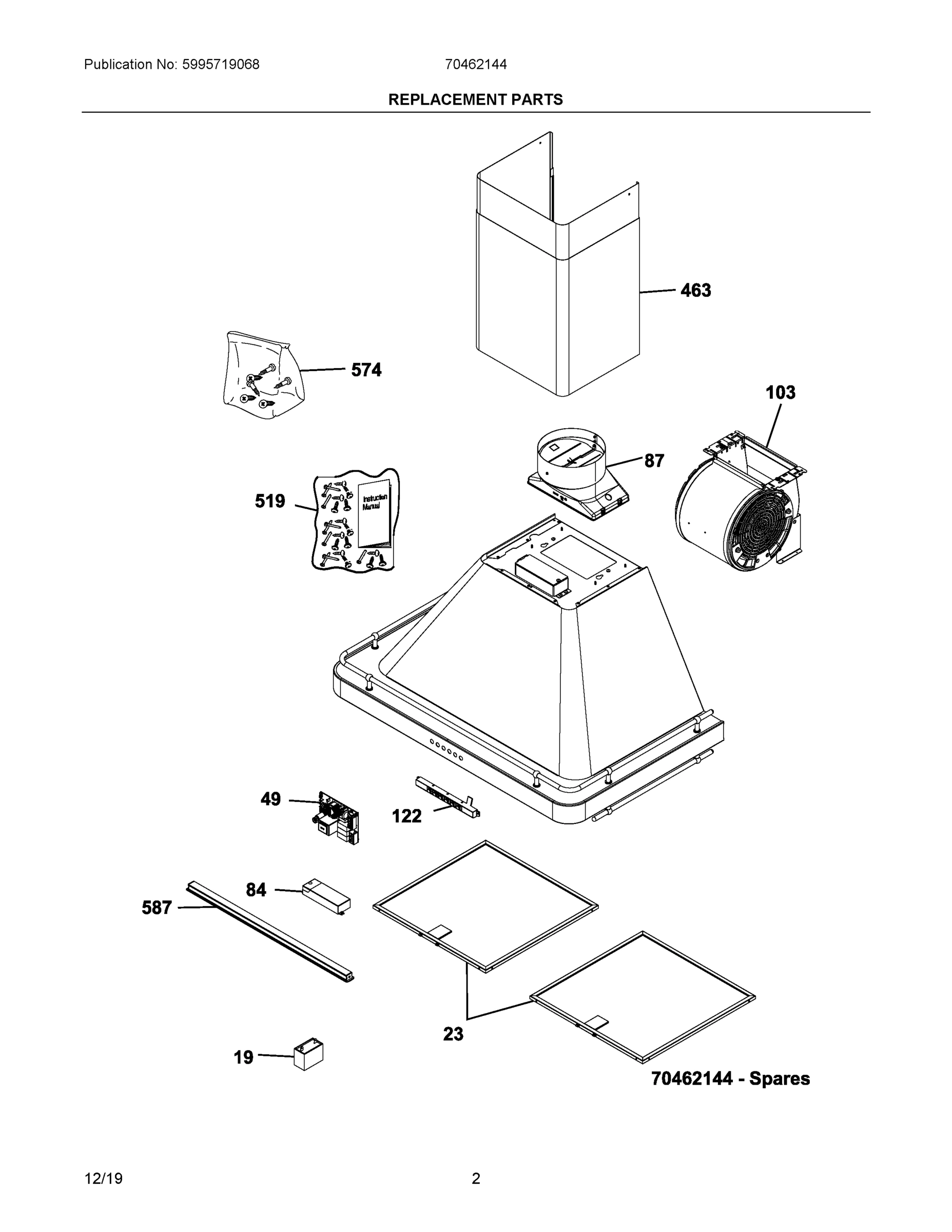 02 - REPLACEMENT PARTS