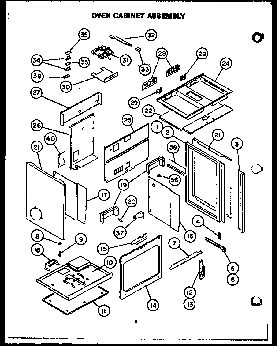 06 - OVEN CABINET ASSY