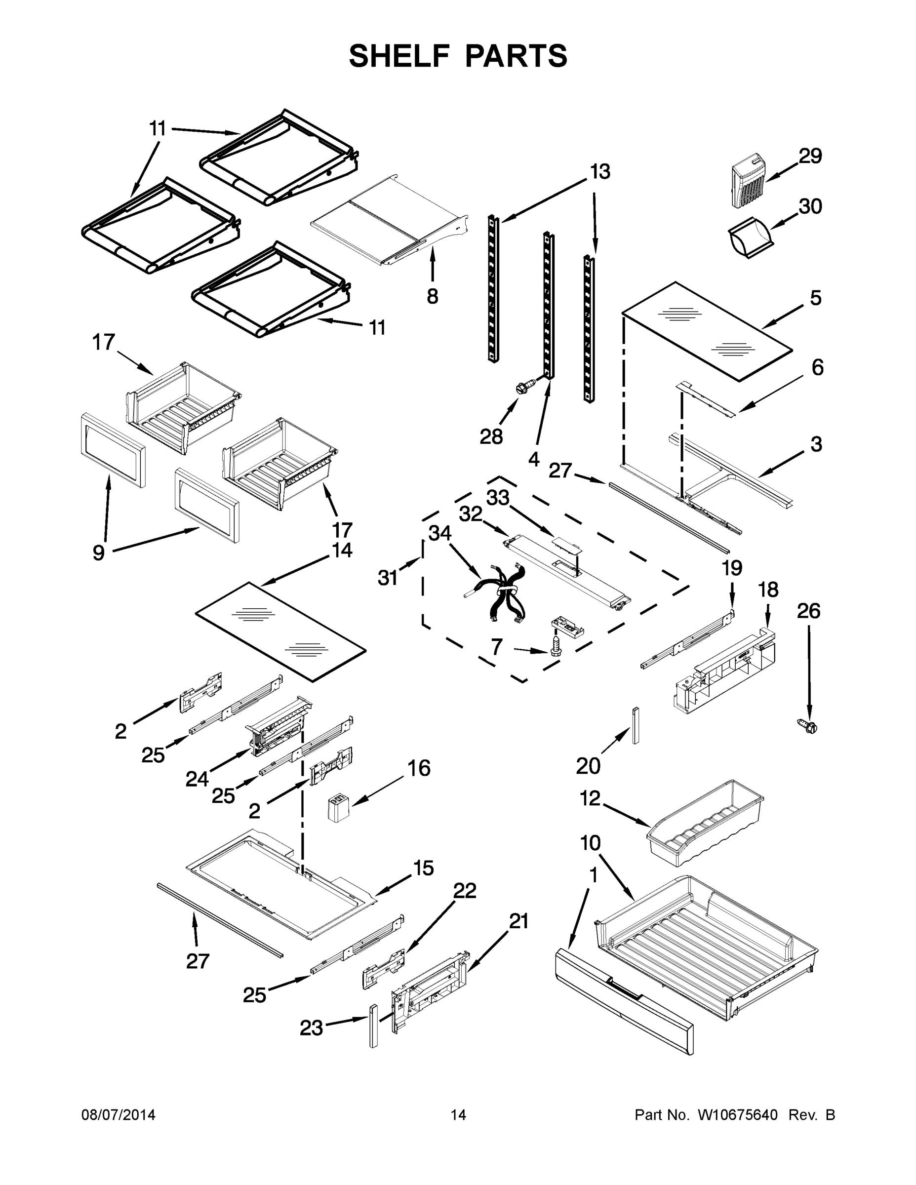 08 - SHELF PARTS
