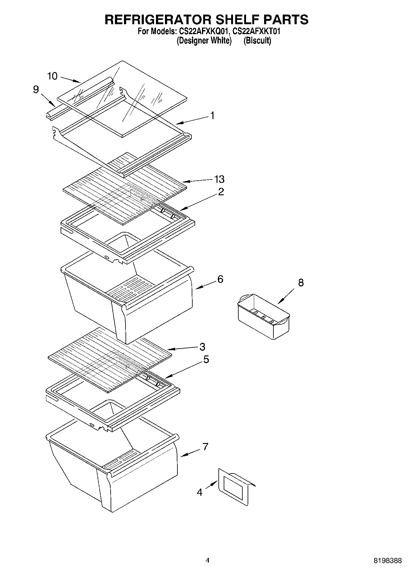 03 - REFRIGERATOR SHELF
