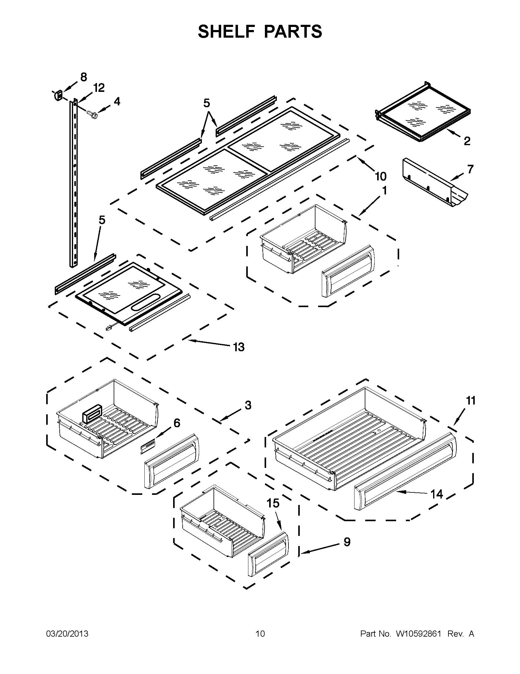 05 - SHELF PARTS