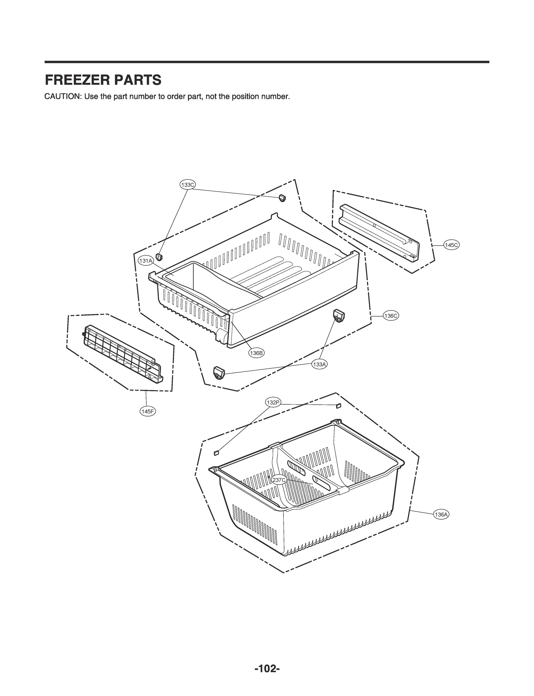 FREEZER PARTS