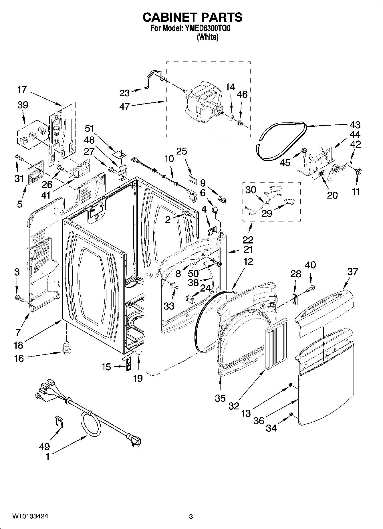 02 - CABINET PARTS