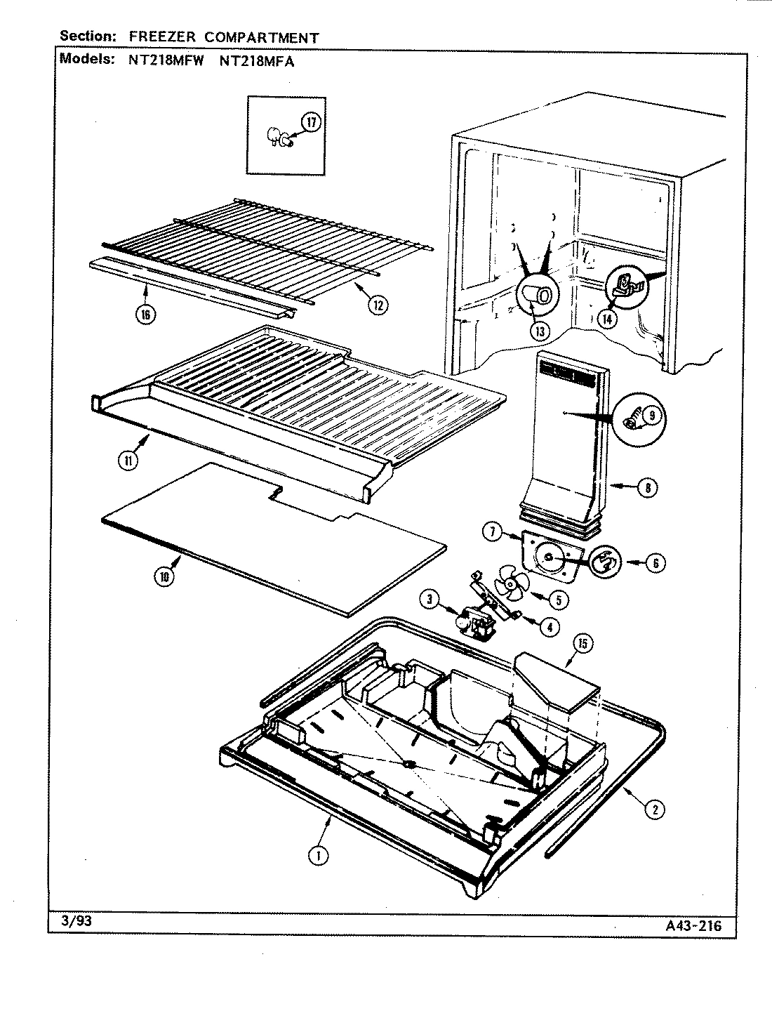 01 - FREEZER COMPARTMENT
