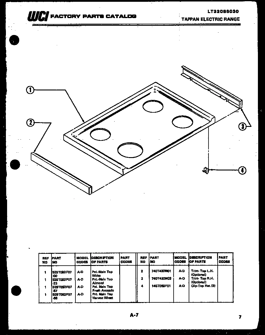 06 - COOKTOP PARTS