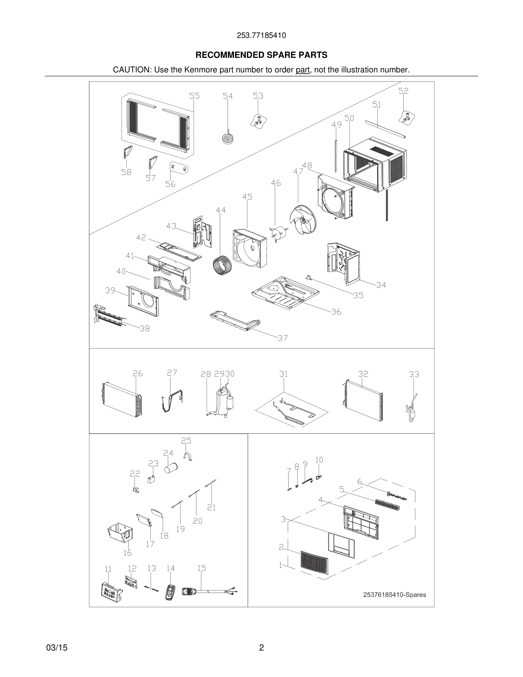 03 - RECOMMENDED SPARE PARTS