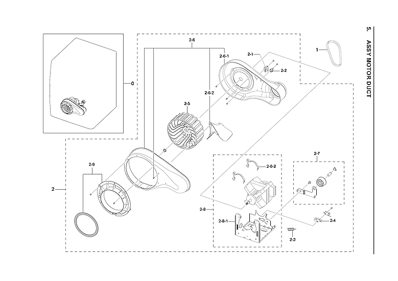 Motor Duct Assembly