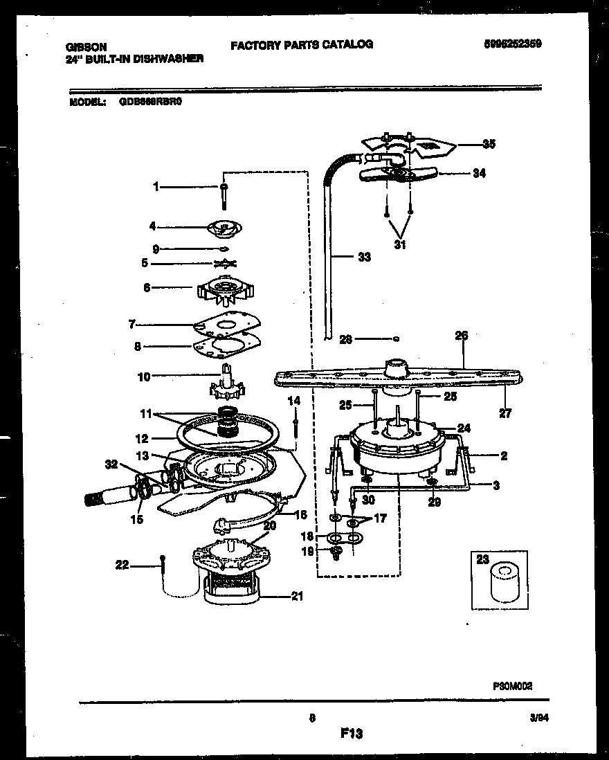 06 - MOTOR PUMP PARTS