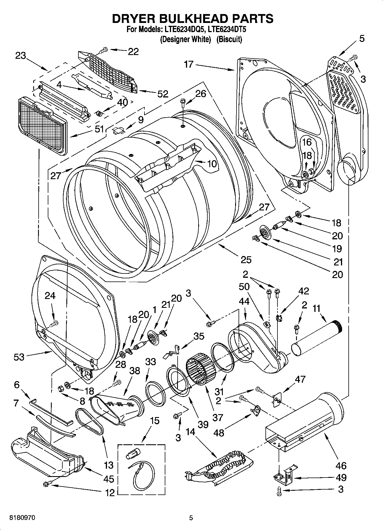 04 - DRYER BULKHEAD PARTS