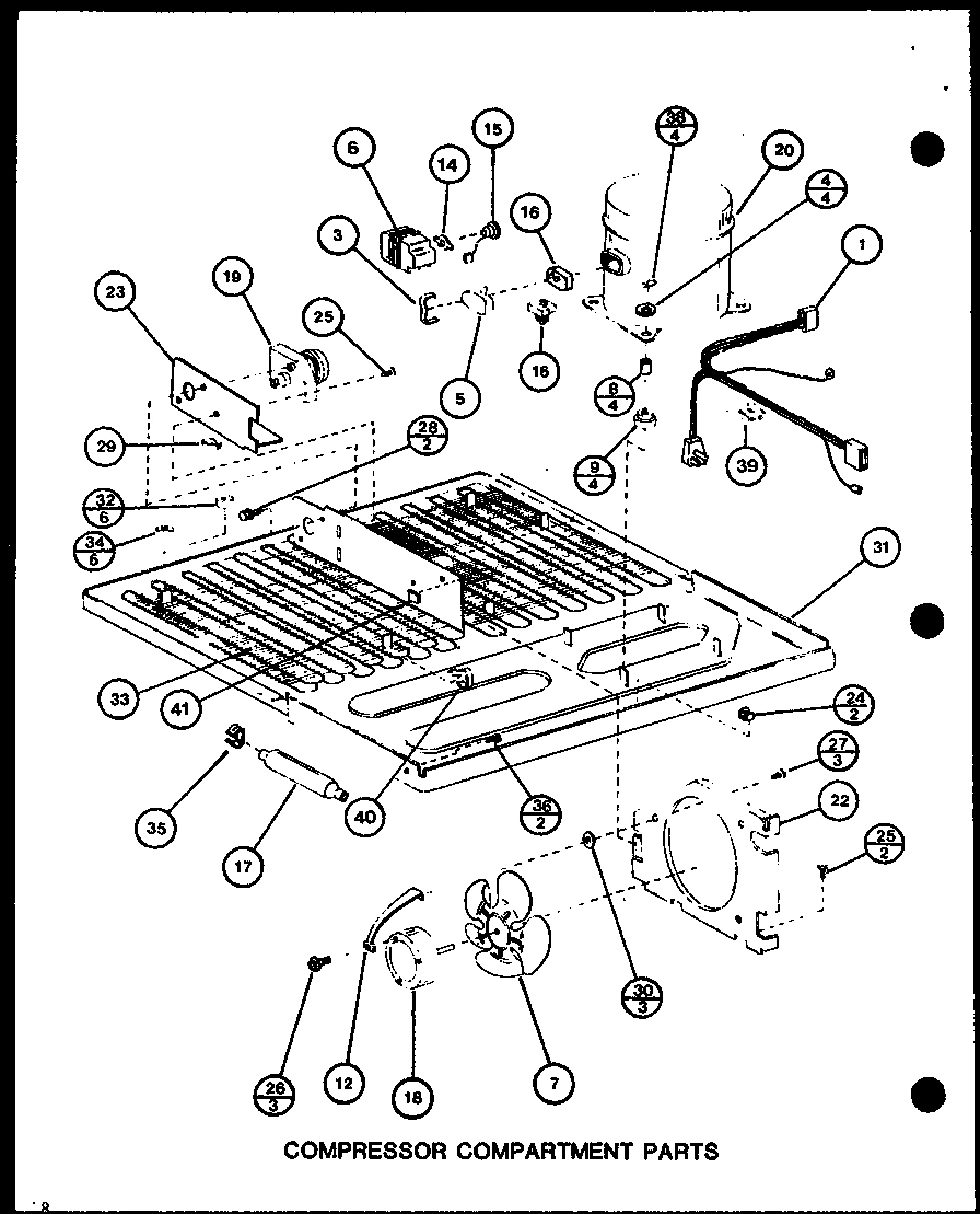 01 - COMPRESSOR COMPARTMENT PARTS