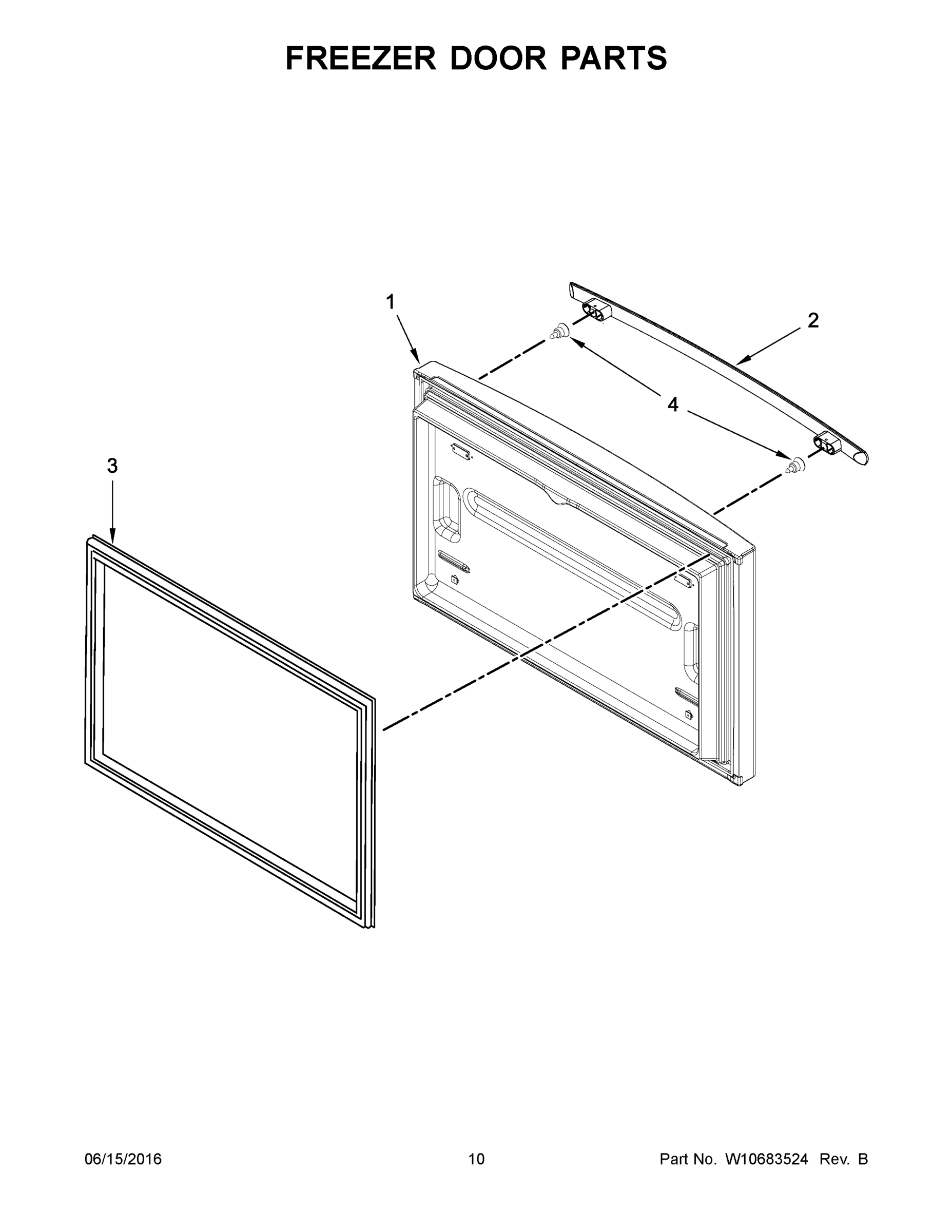 06 - FREEZER DOOR PARTS