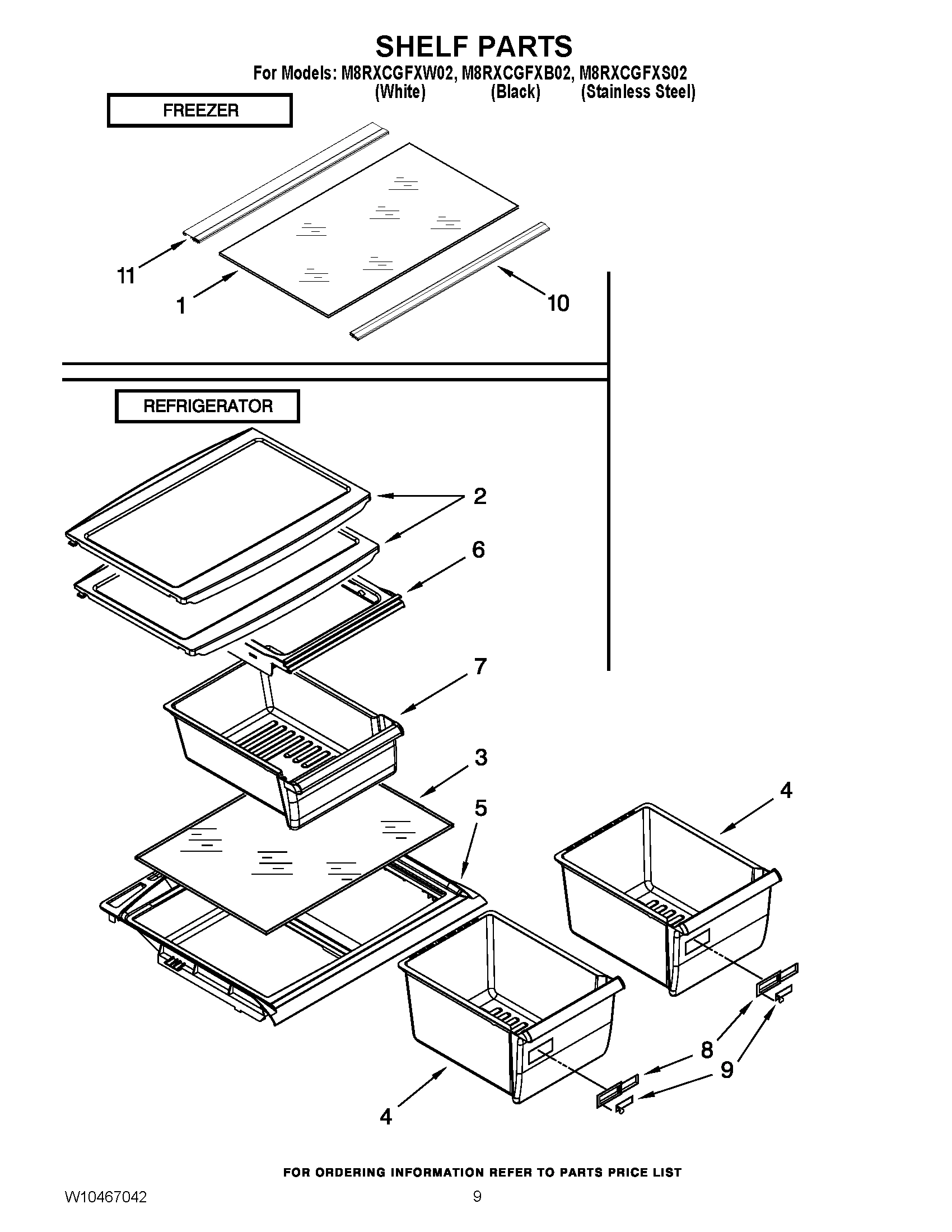 05 - SHELF PARTS