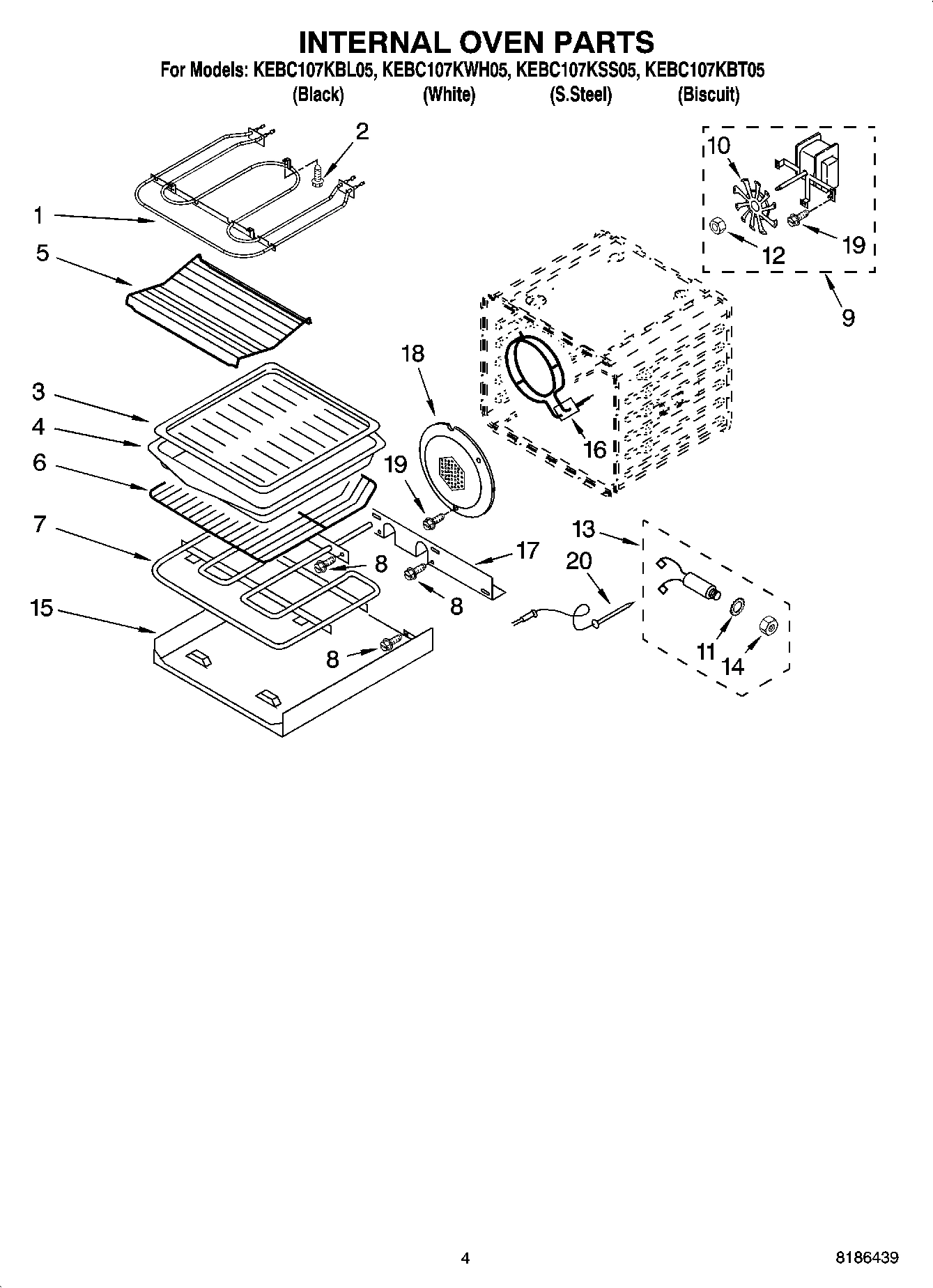 03 - INTERNAL OVEN PARTS