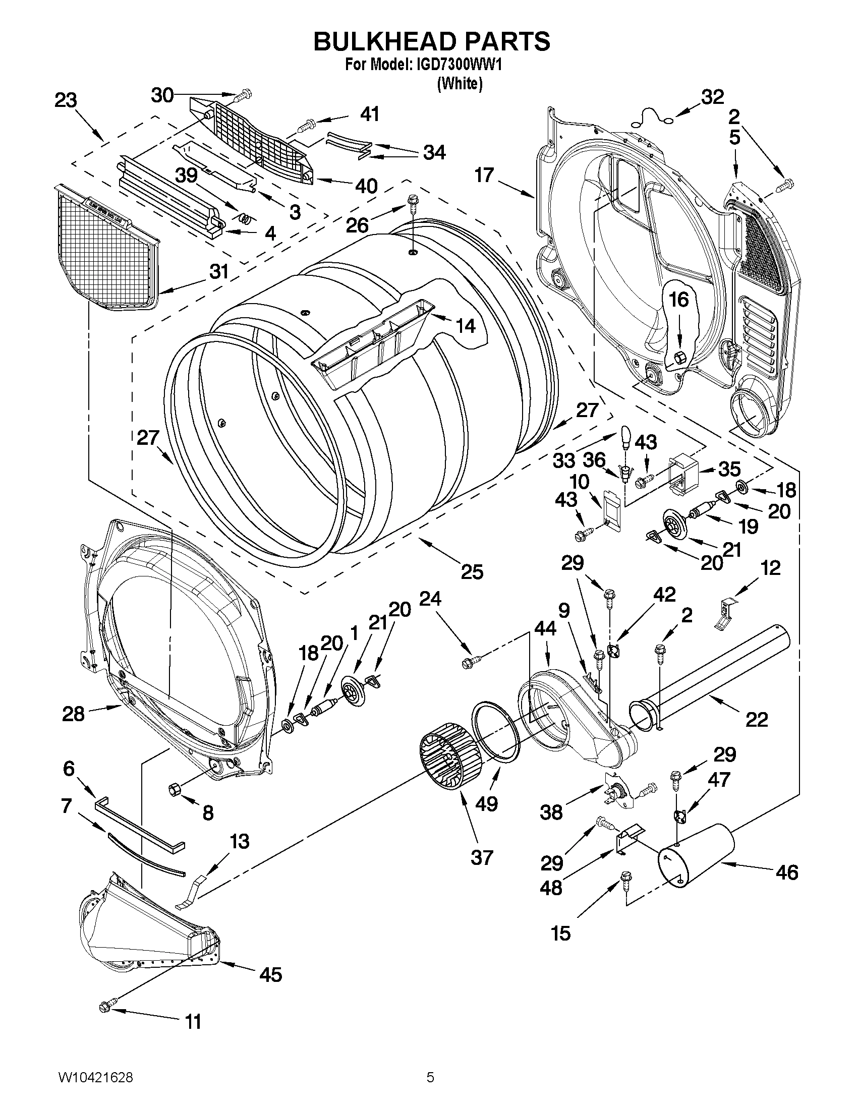 03 - BULKHEAD PARTS