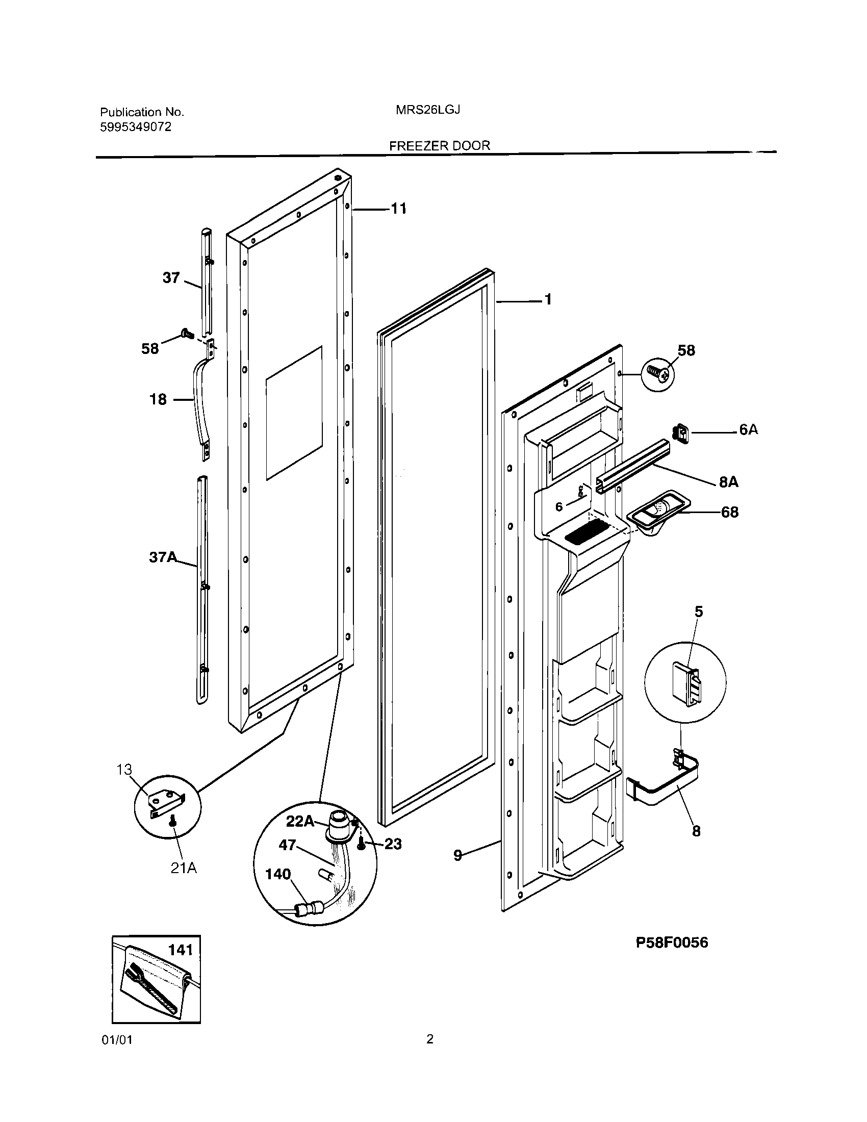 03 - FREEZER DOOR