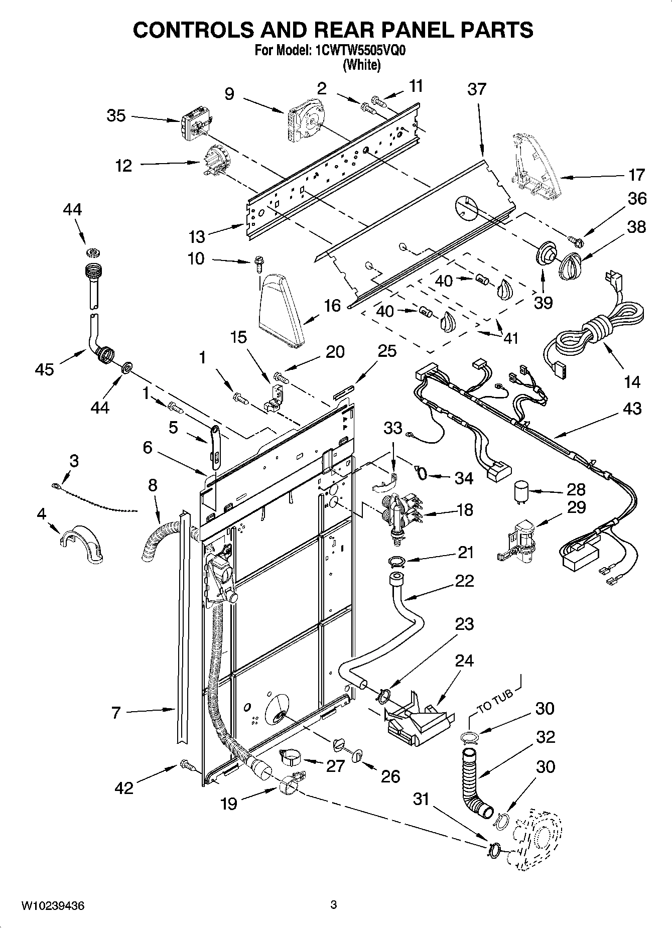 02 - CONTROLS AND REAR PANEL PARTS