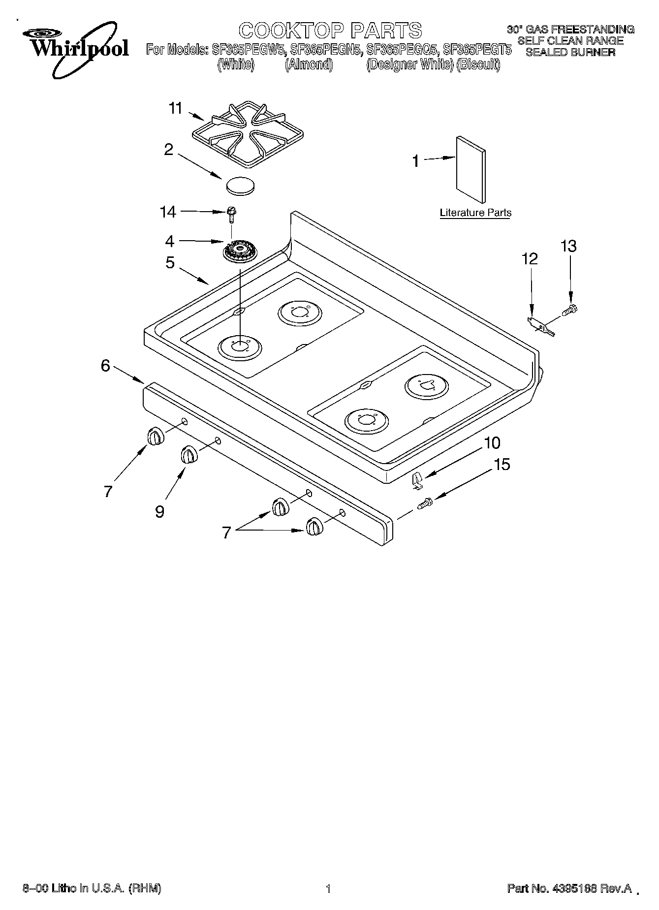 01 - COOKTOP, LITERATURE