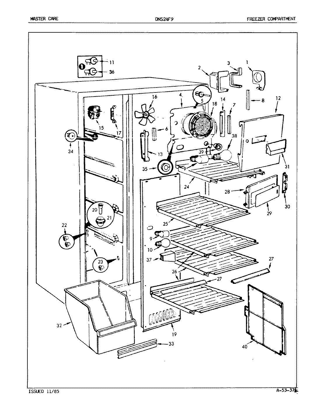 01 - FREEZER COMPARTMENT