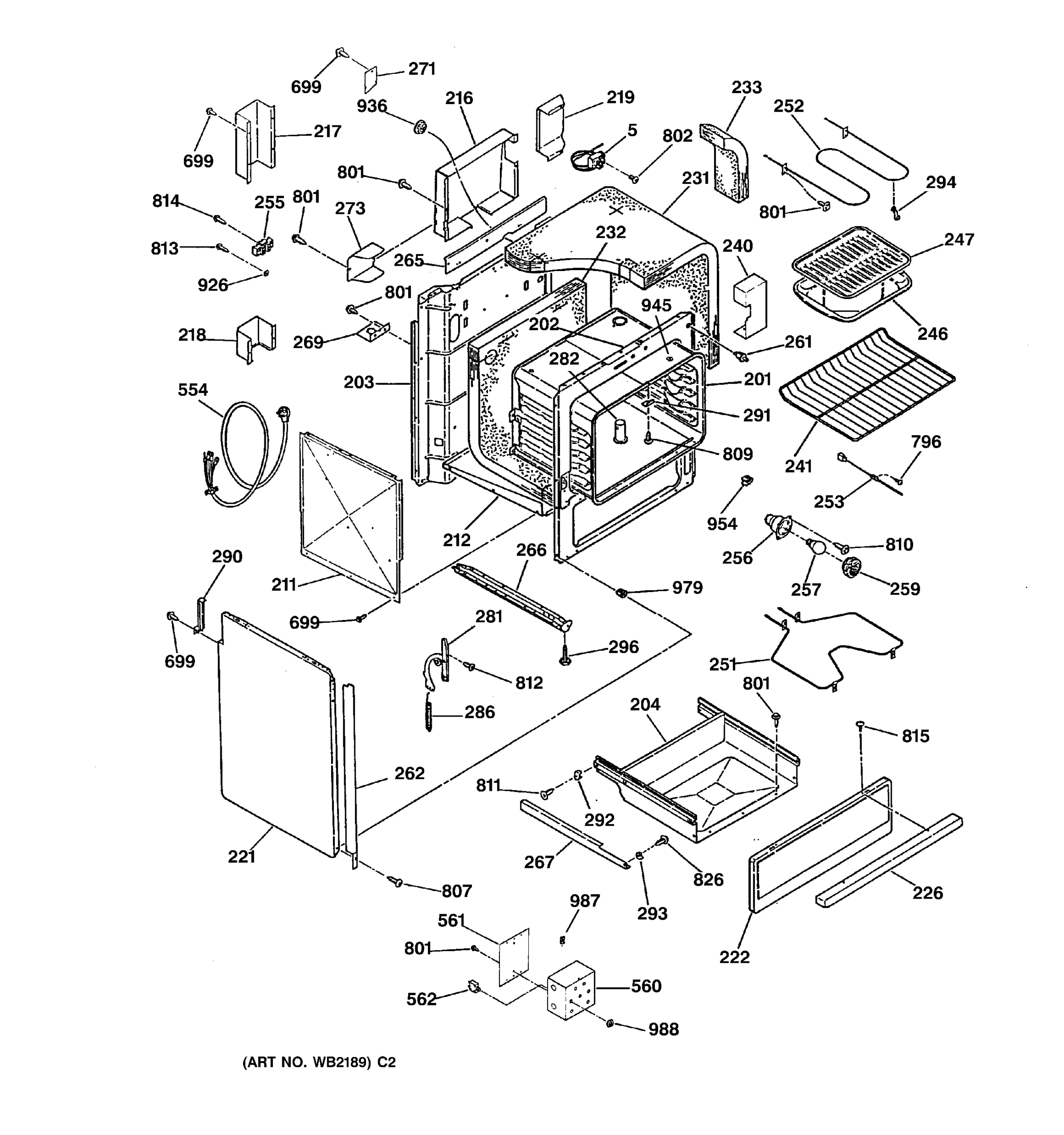 BODY & DRAWER PARTS