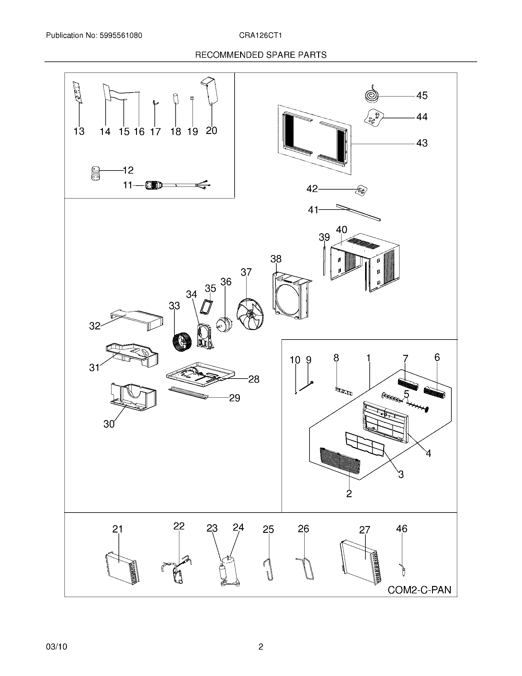 03 - RECOMMENDED SPARE PARTS