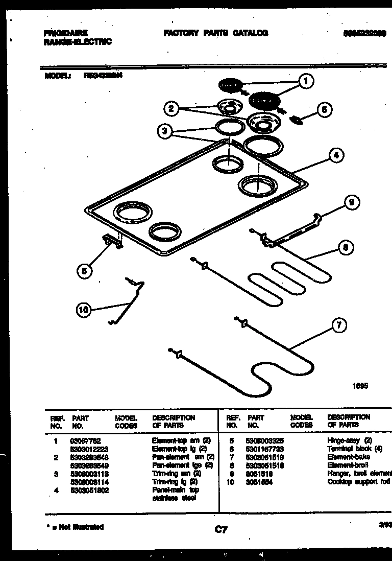 03 - COOKTOP AND BROILER PARTS