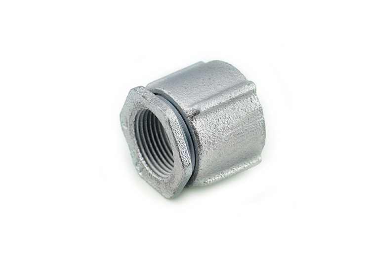 Lot Of 4 – 3 Inch NPT Galvanized Rigid Metal Conduit Couplings – Threaded GRC Fittings