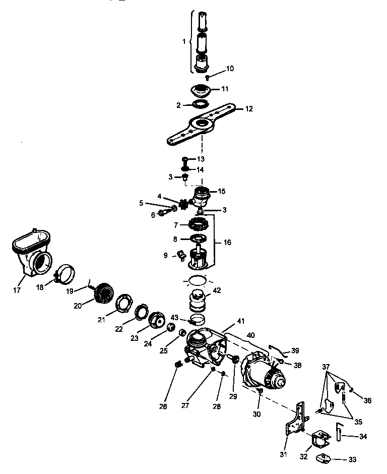 03 - MOTOR PUMP/WATER DISTRIBUTION COMPONENTS