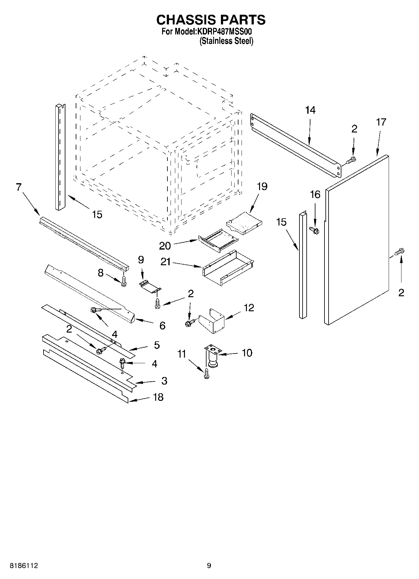 08 - CHASSIS PARTS, MISCELLANEOUS PARTS