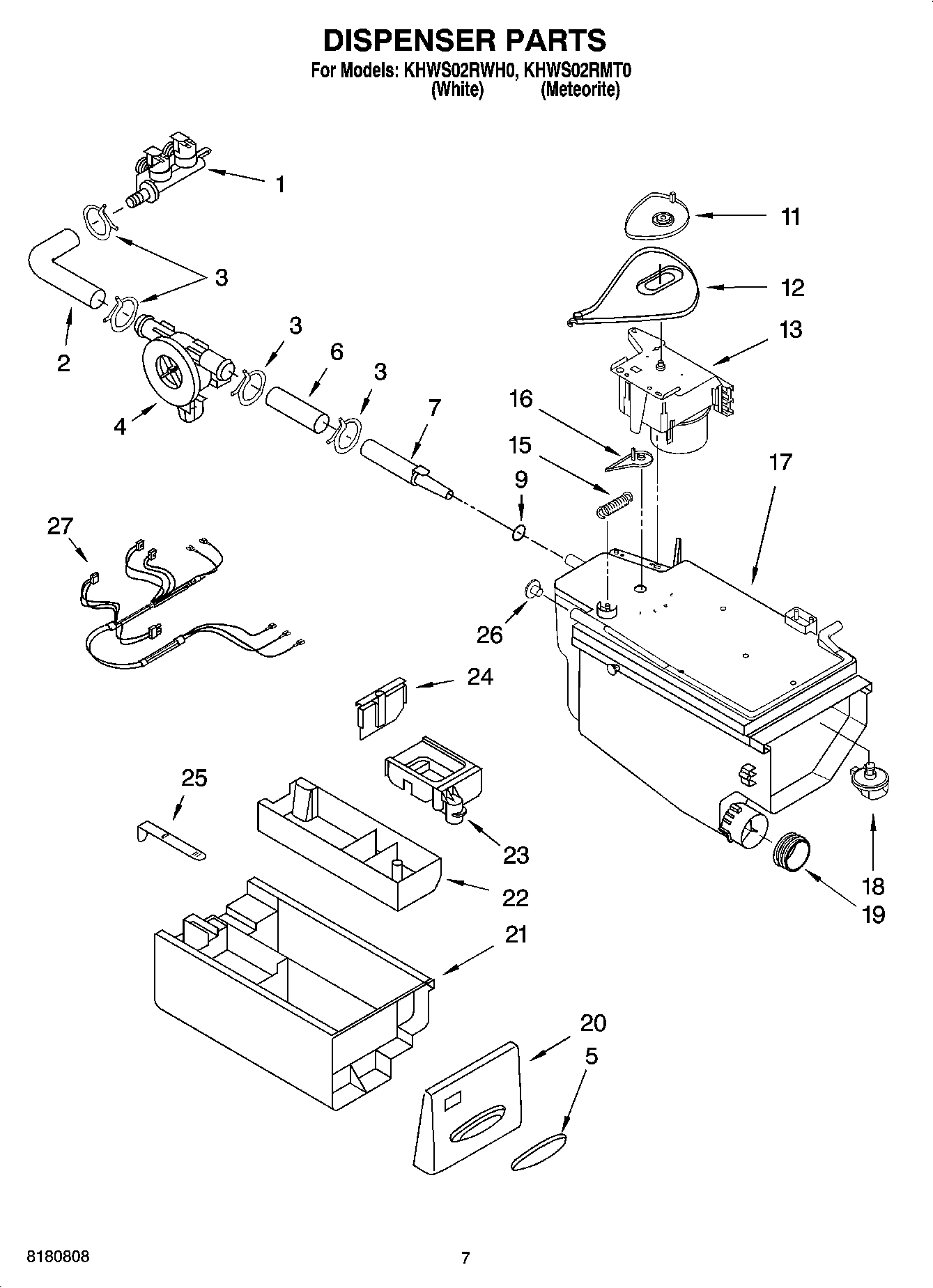 04 - DISPENSER PARTS