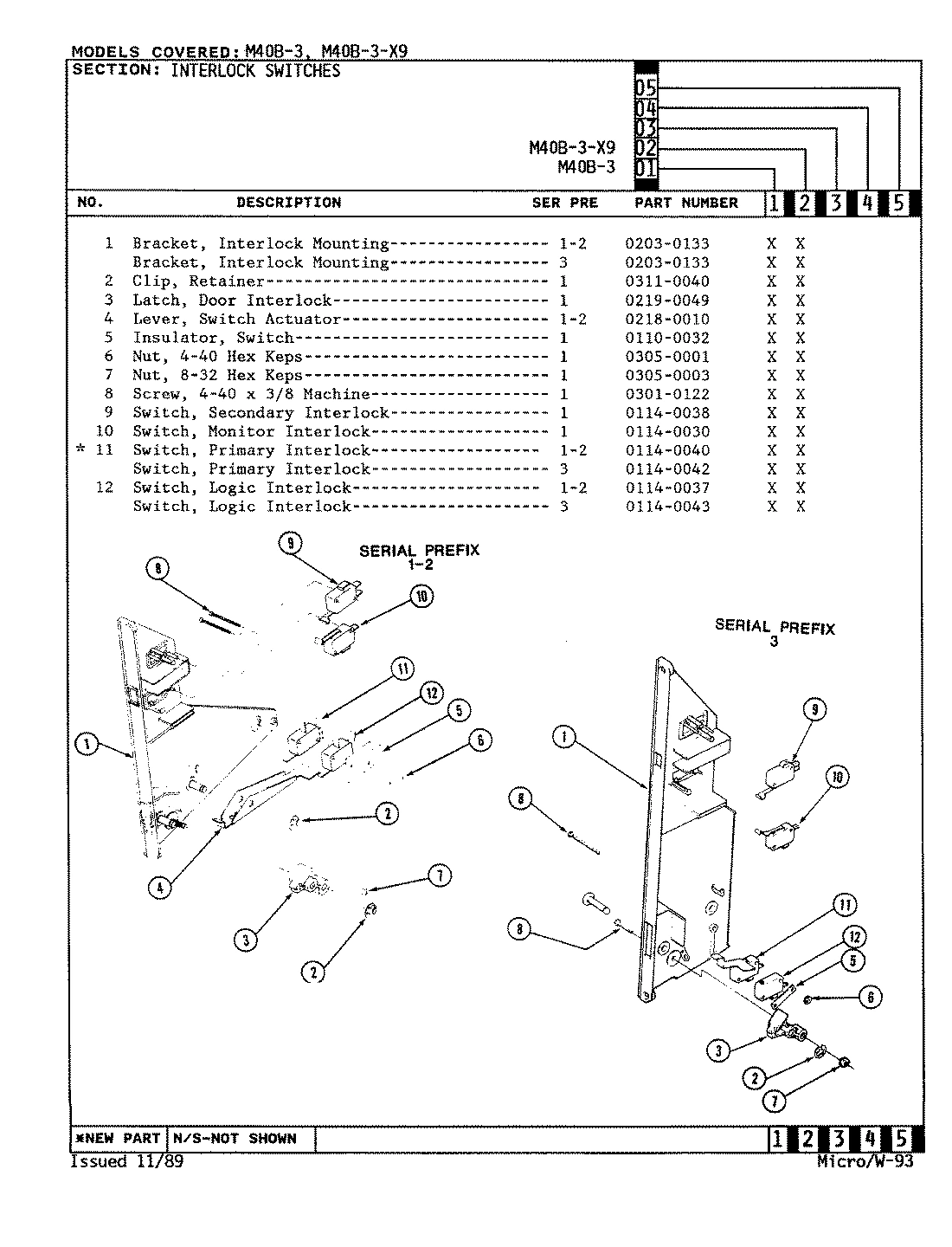 08 - INTERLOCK SWITCHES