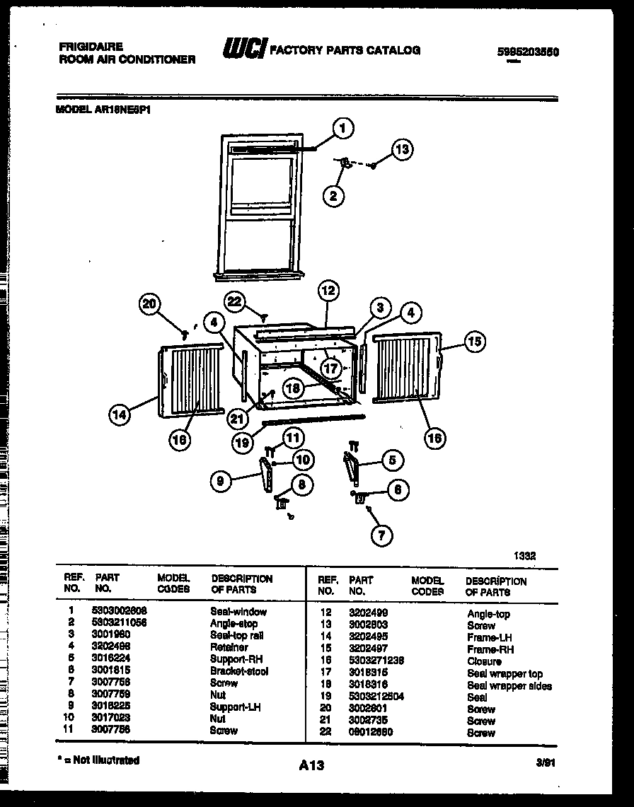 06 - WINDOW MOUNTING PARTS