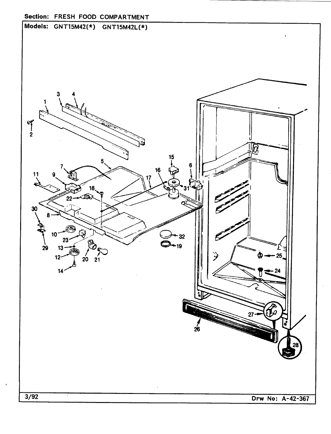 03 - FRESH FOOD COMPARTMENT