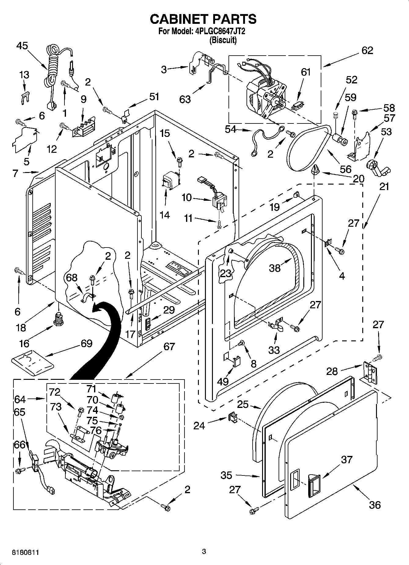 02 - CABINET PARTS