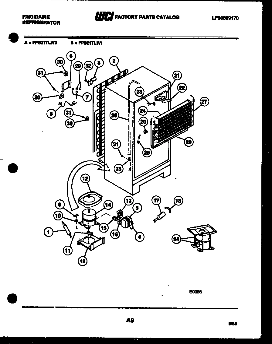 05 - SYSTEM AND AUTOMATIC DEFROST PARTS