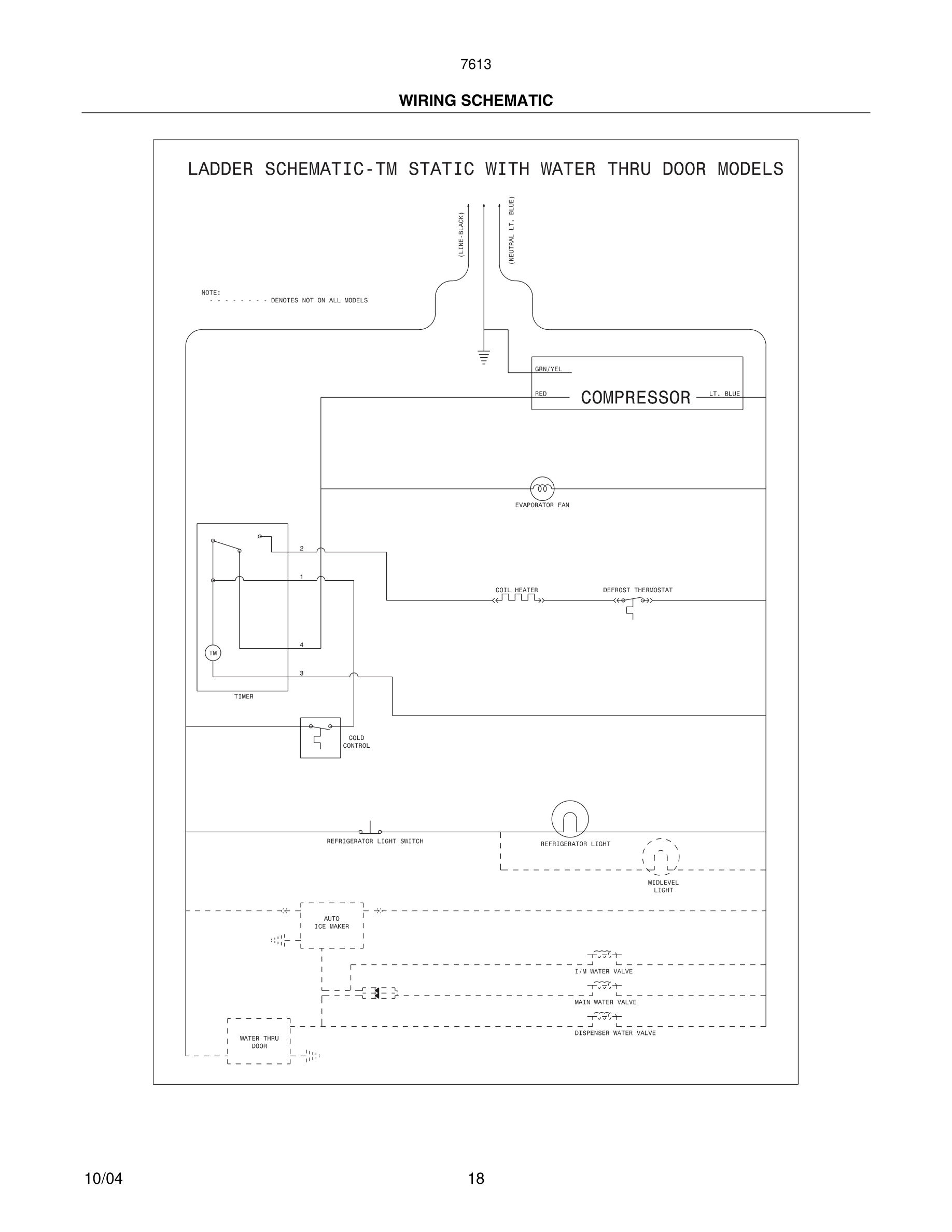 18 - WIRING SCHEMATIC