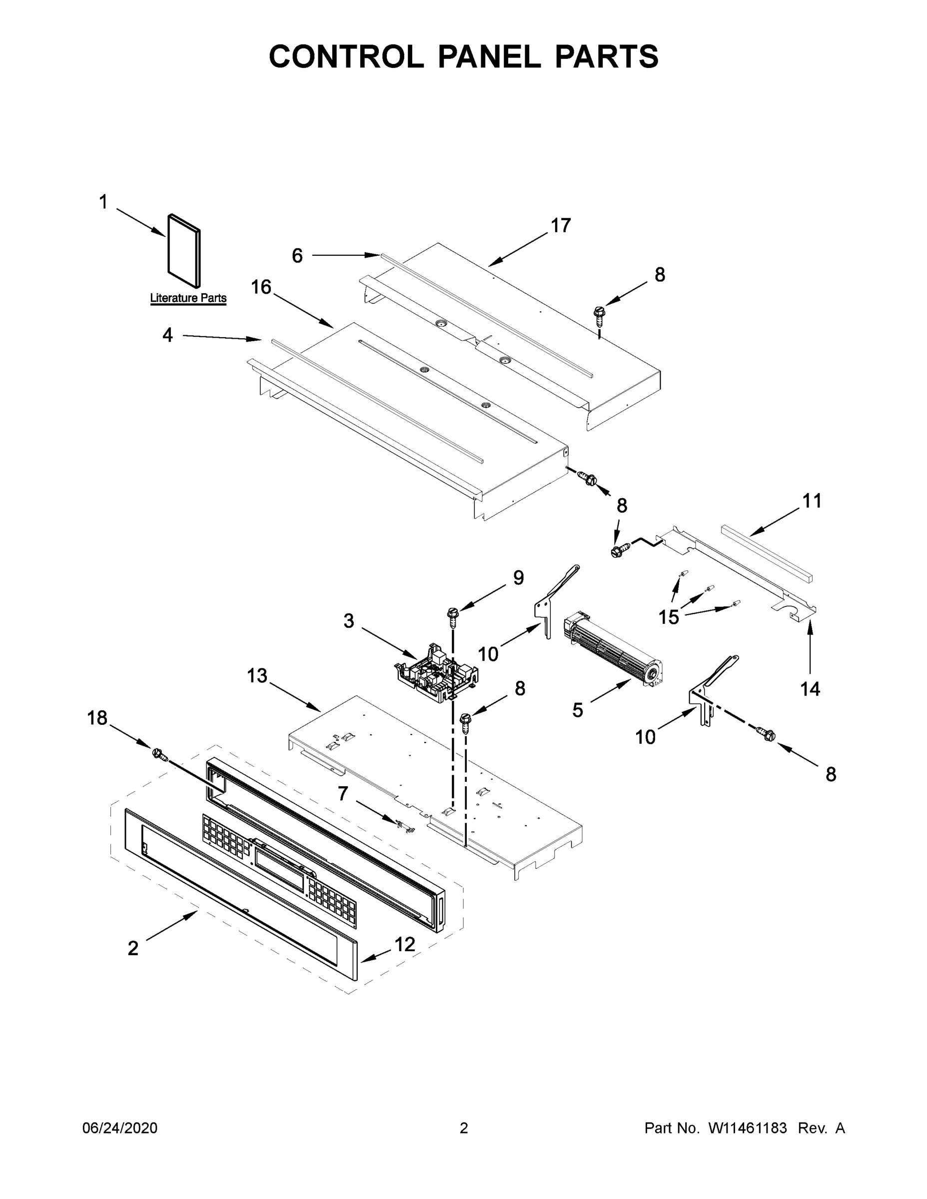 02 - CONTROL PANEL PARTS
