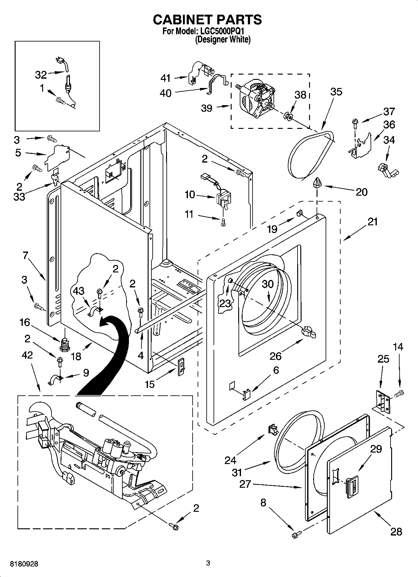 02 - CABINET PARTS