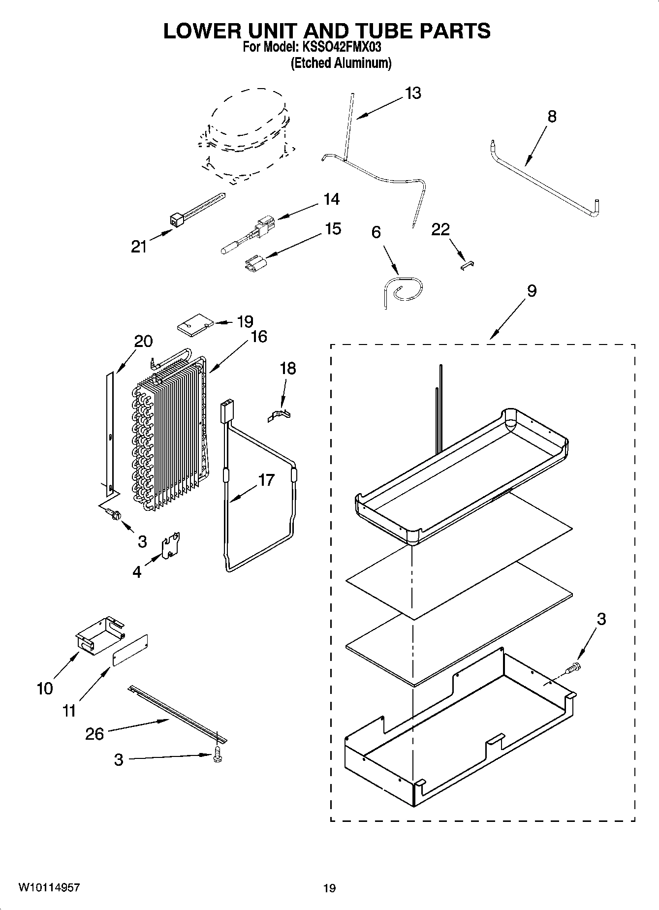 12 - LOWER UNIT AND TUBE PARTS