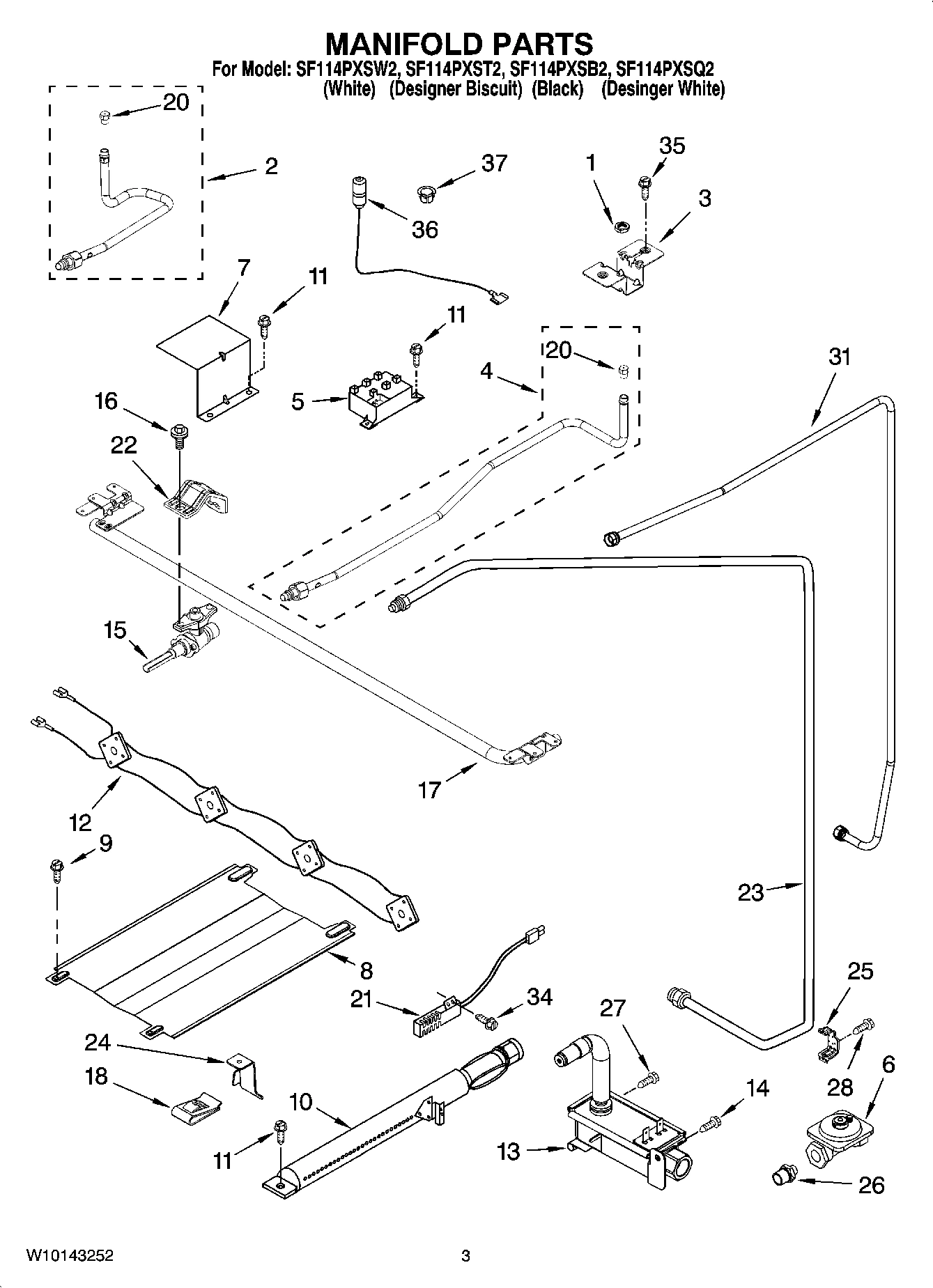 03 - MANIFOLD PARTS