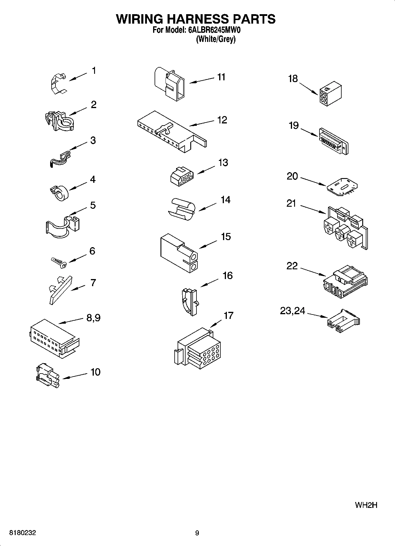 06 - WIRING HARNESS PARTS