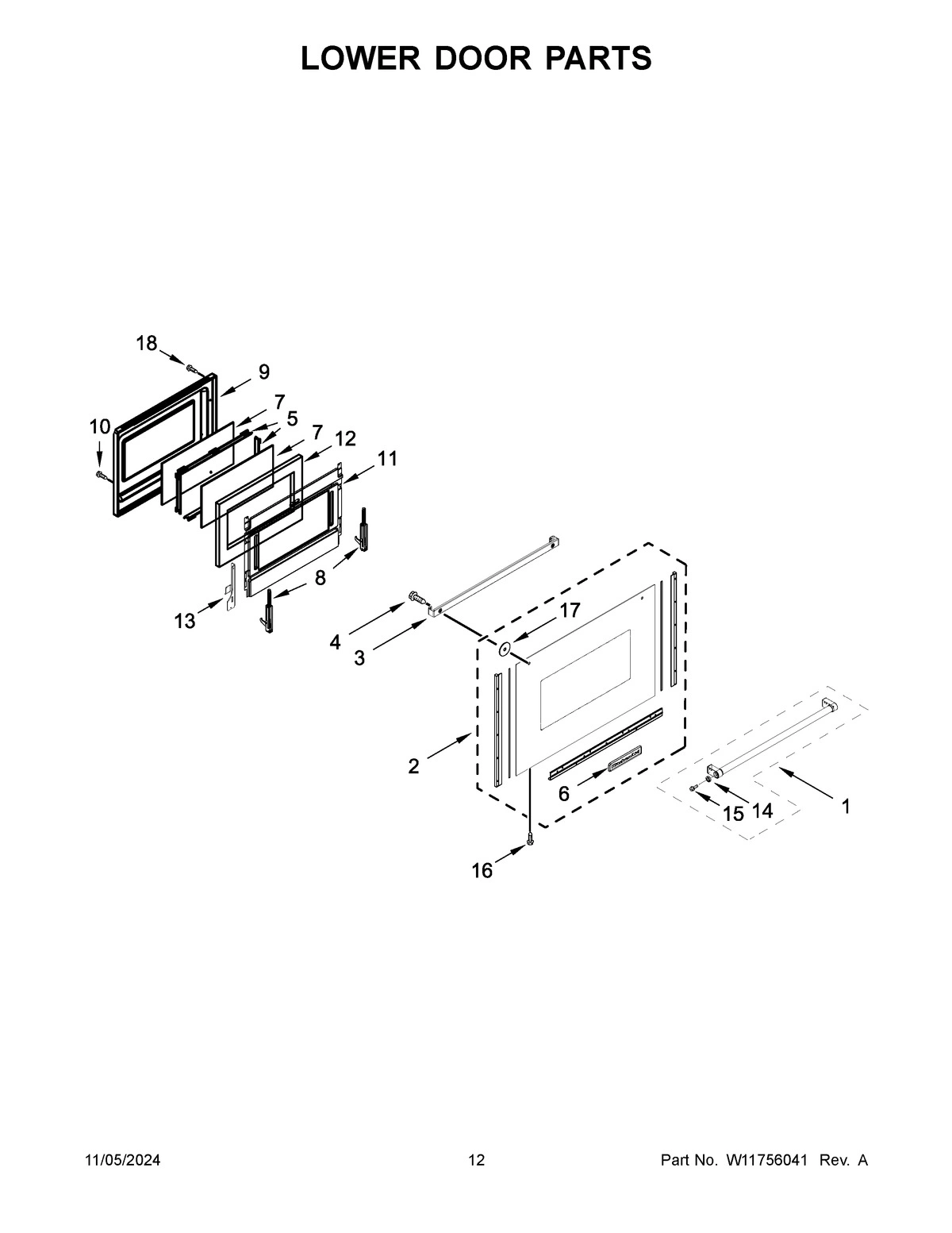 07 - LOWER DOOR PARTS