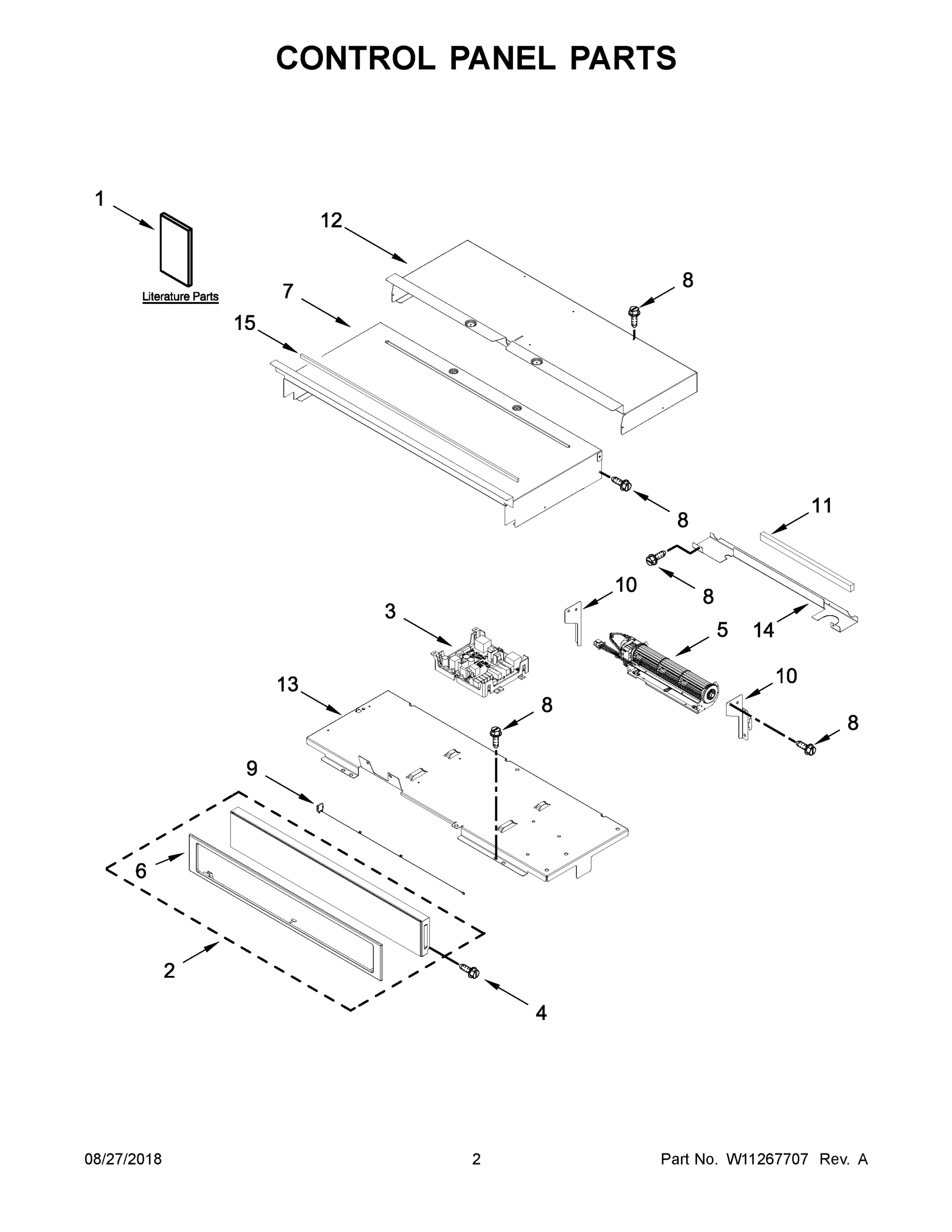 02 - CONTROL PANEL PARTS