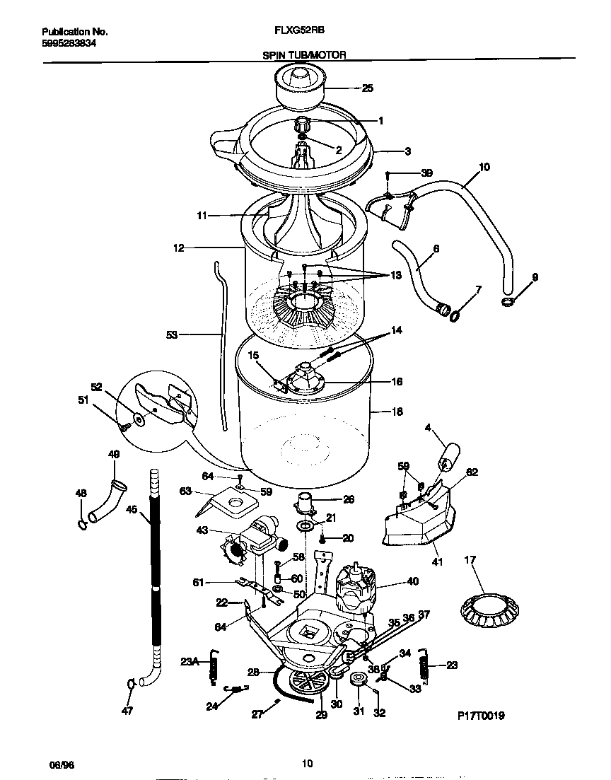 06 - SPIN TUB/MOTOR