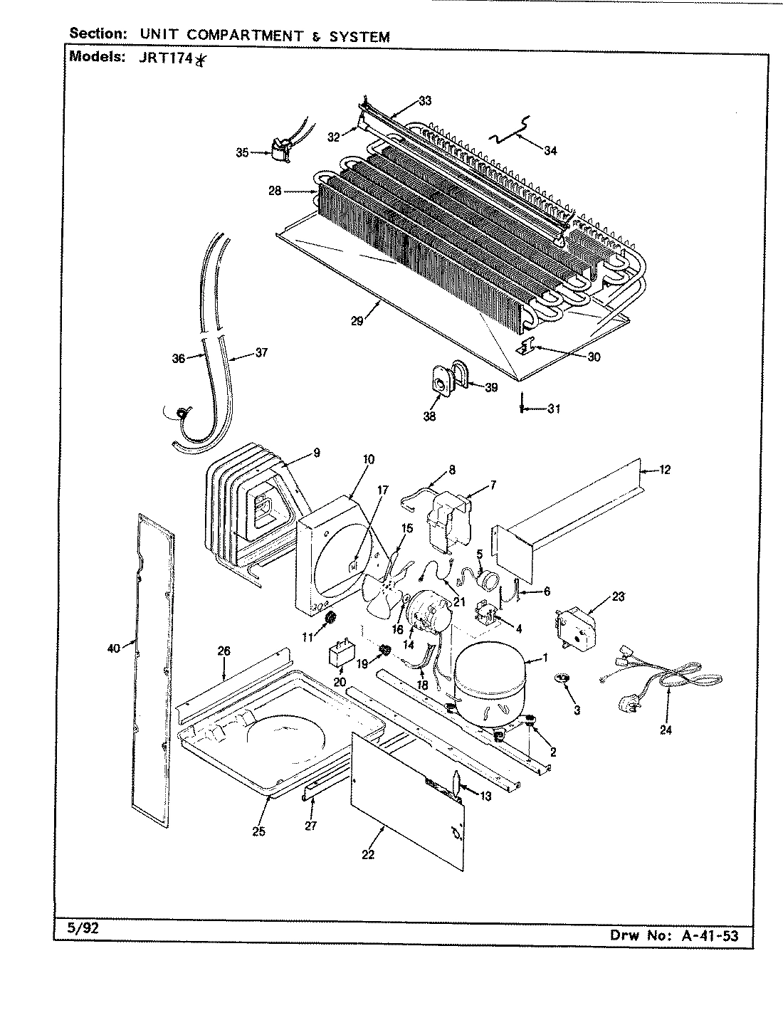 07 - UNIT COMPARTMENT & SYSTEM (B/M CJ23A)