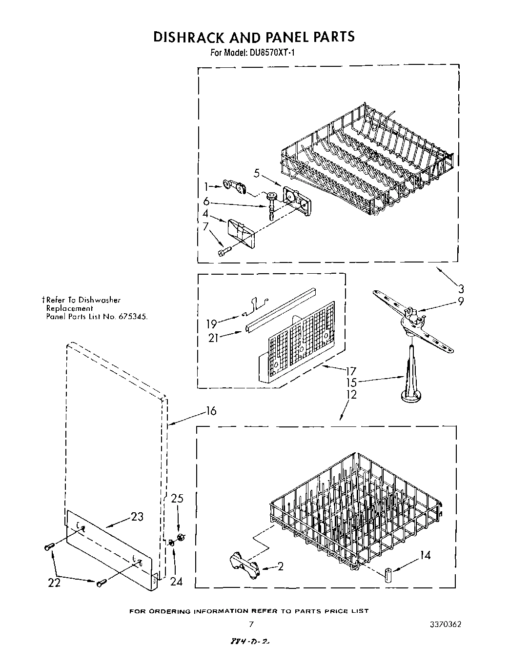 05 - DISHRACK AND PANEL