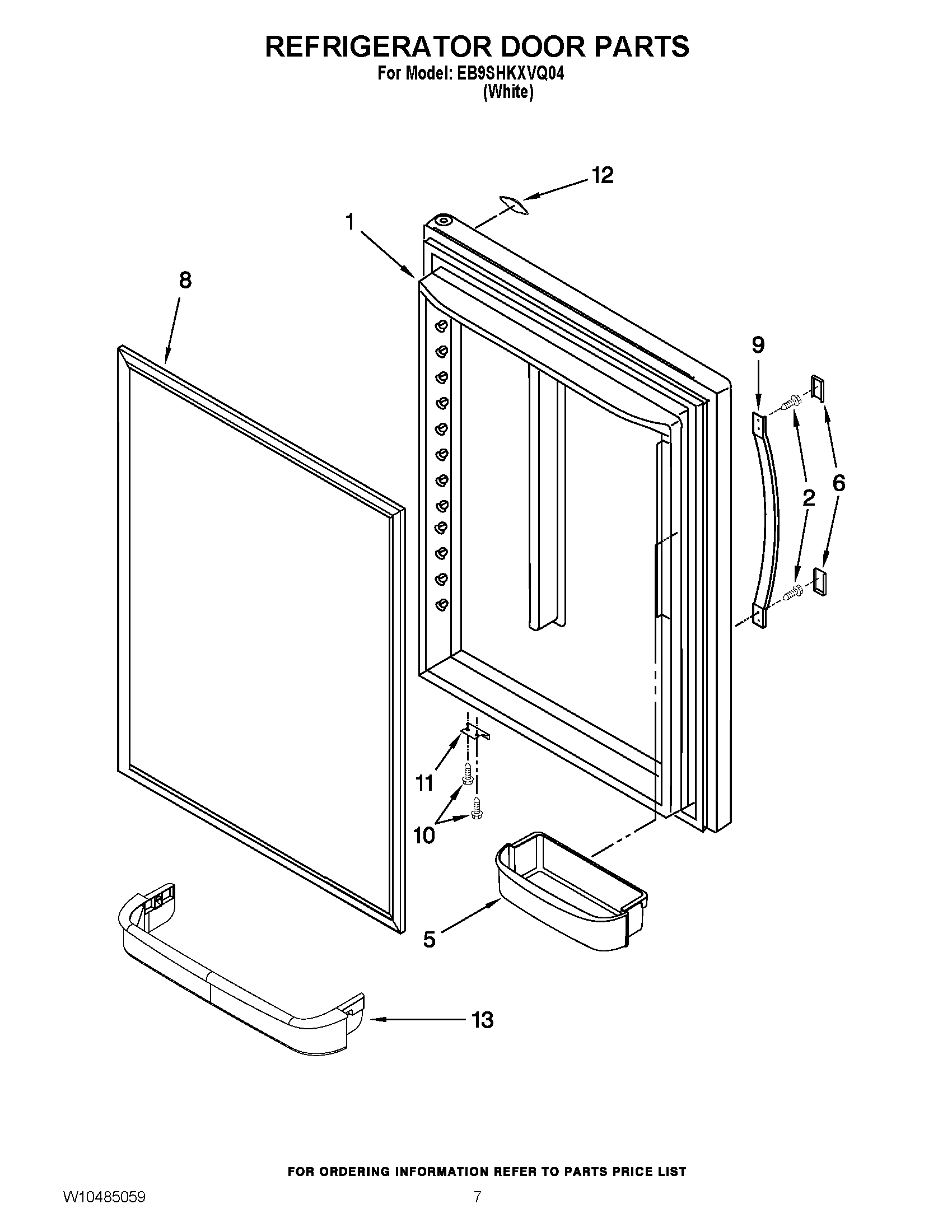 04 - REFRIGERATOR DOOR PARTS